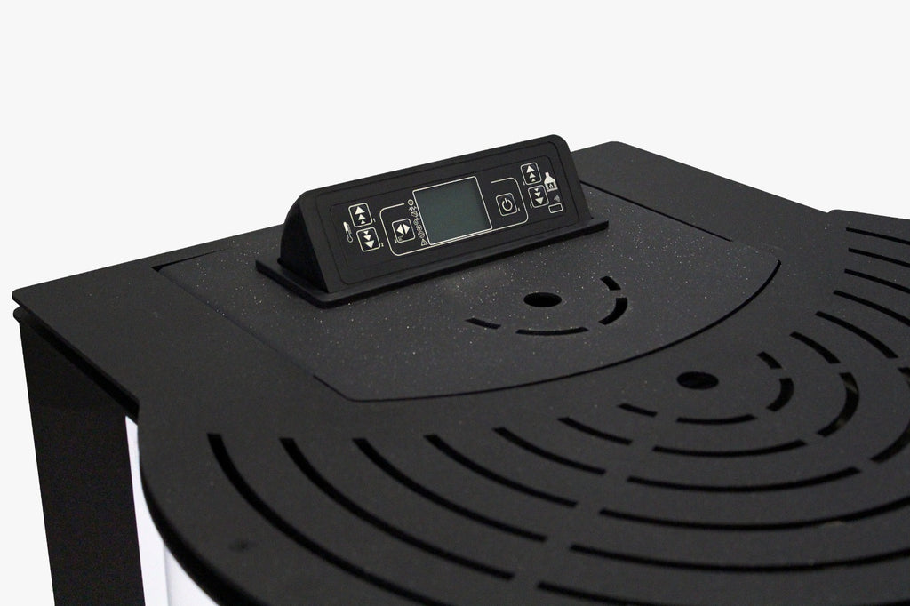 Ideale Rond 10 kW – Stufa a Pellet 5 Stelle Canalizzabile dal Design Arrotondato